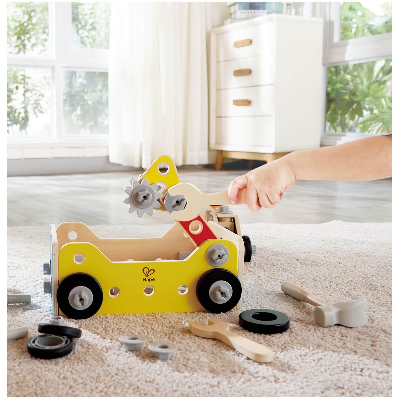Детски конструктор от дърво - Hape