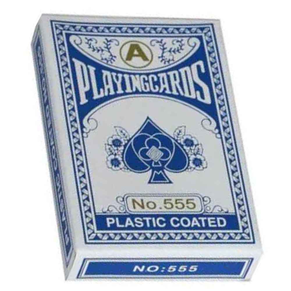 Карти за игра Playingcards Plastic Coated 555 - сини