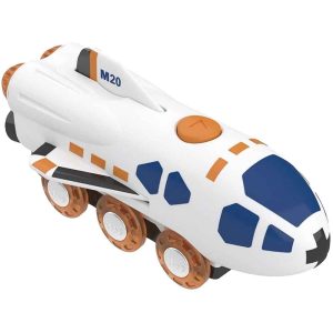 Играчка Hape Ракетен локомотив, Космическа совалка с двоен режим