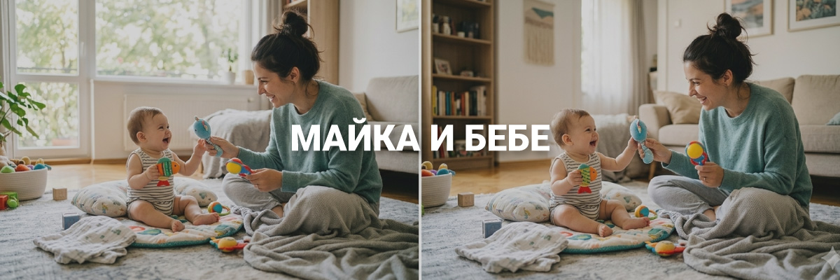 Основен банер подкатегория детски играчки - Майка и бебе - NASTOLA