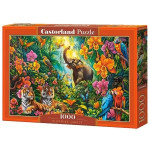 Пъзел Castorland Цъфтяща джунгла - 1000 части