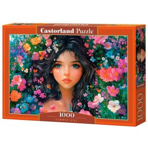 Пъзел Castorland Лятно момиче - 1000 части