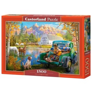 Пъзел Castorland Йелоустоун - 1500 части
