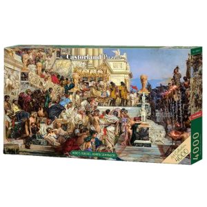 Пъзел Castorland Факлите на Нерон, Хенрик Семирадски - 4000 части