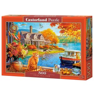 Пъзел Castorland Есенна гледка - 500 части