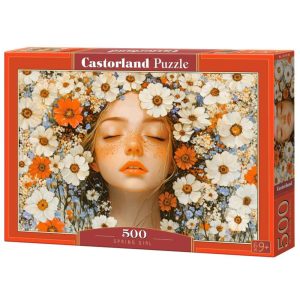 Пъзел Castorland Пролетно момиче - 500 части