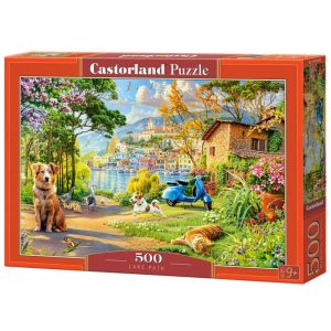 Пъзел Castorland Пътека към езерото - 500 части