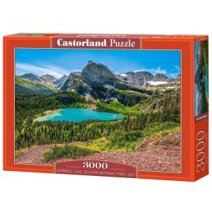 Пъзел Castorland Езерото Глинер, Национален парк Глейшер, САЩ - 3000 части