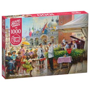 Пъзел Cherry Pazzi Площад Сан Марко, Венеция - 1000 части