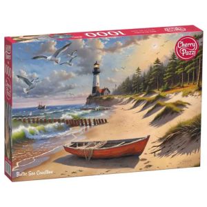 Пъзел Cherry Pazzi Брегова линия на Балтийско море - 1000 части