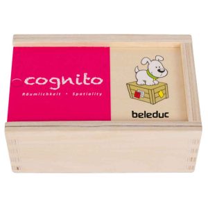 Дървен пъзел Beleduc Cognito Пространственост - 20 части