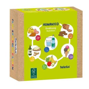Дървен пъзел Beleduc Humanico Хранене - 27 части