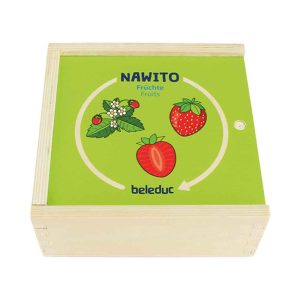 Дървен пъзел Beleduc Nawito Плодове - 30 части