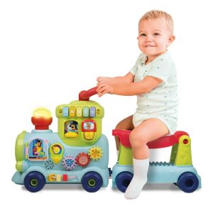 Интерактивна играчка Lisciani Carotina - Влакчето 4 в 1 (на български език)