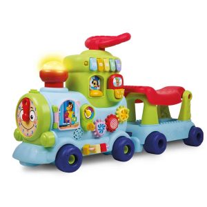 Интерактивна играчка Lisciani Carotina - Влакчето 4 в 1 (на български език)