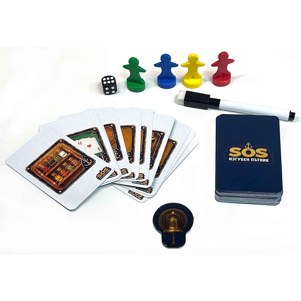 Настолна игра Witty Hooligan SOS Изгубен пътник