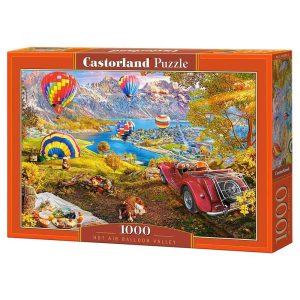 Пъзел Castorland Долината на горещите въздушни балони - 1000 части