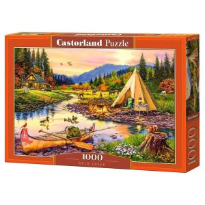Пъзел Castorland Край потока - 1000 части