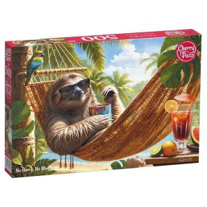 Пъзел Cherry Pazzi Без бързане, без грижи - 500 части