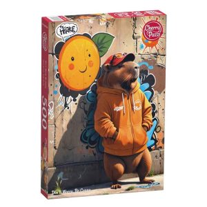 Пъзел Cherry Pazzi Не се тревожи, бъди капибара - 500 части