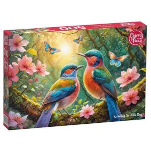 Пъзел Cherry Pazzi Посрещане на новия ден - 500 части