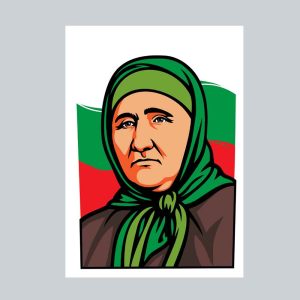 Пясъчна картина Баба Тонка