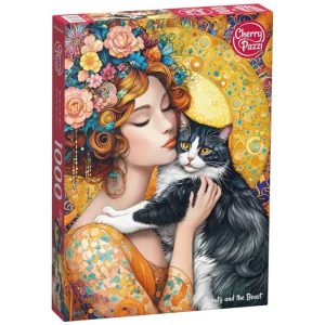 Пъзел Cherry Pazzi Красавицата и звяра - 1000 части